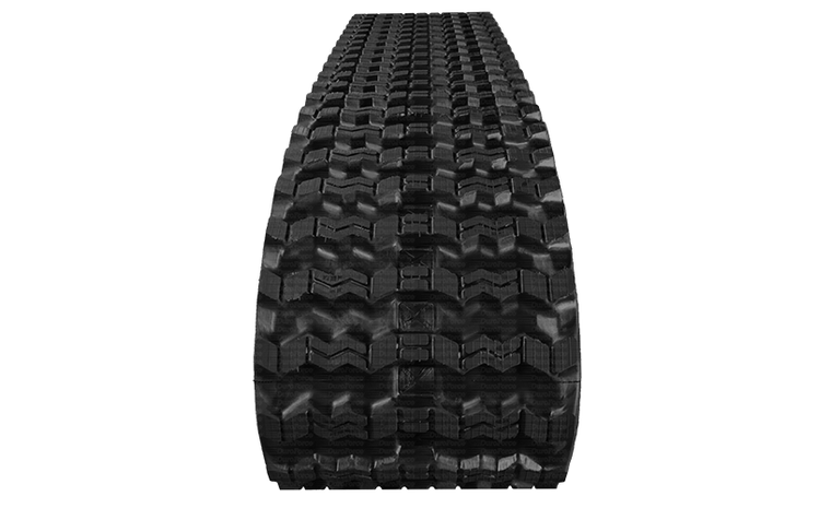 2 Rubber Tracks Fits Kubota SVL90-2 Zig Zag Tread Pattern