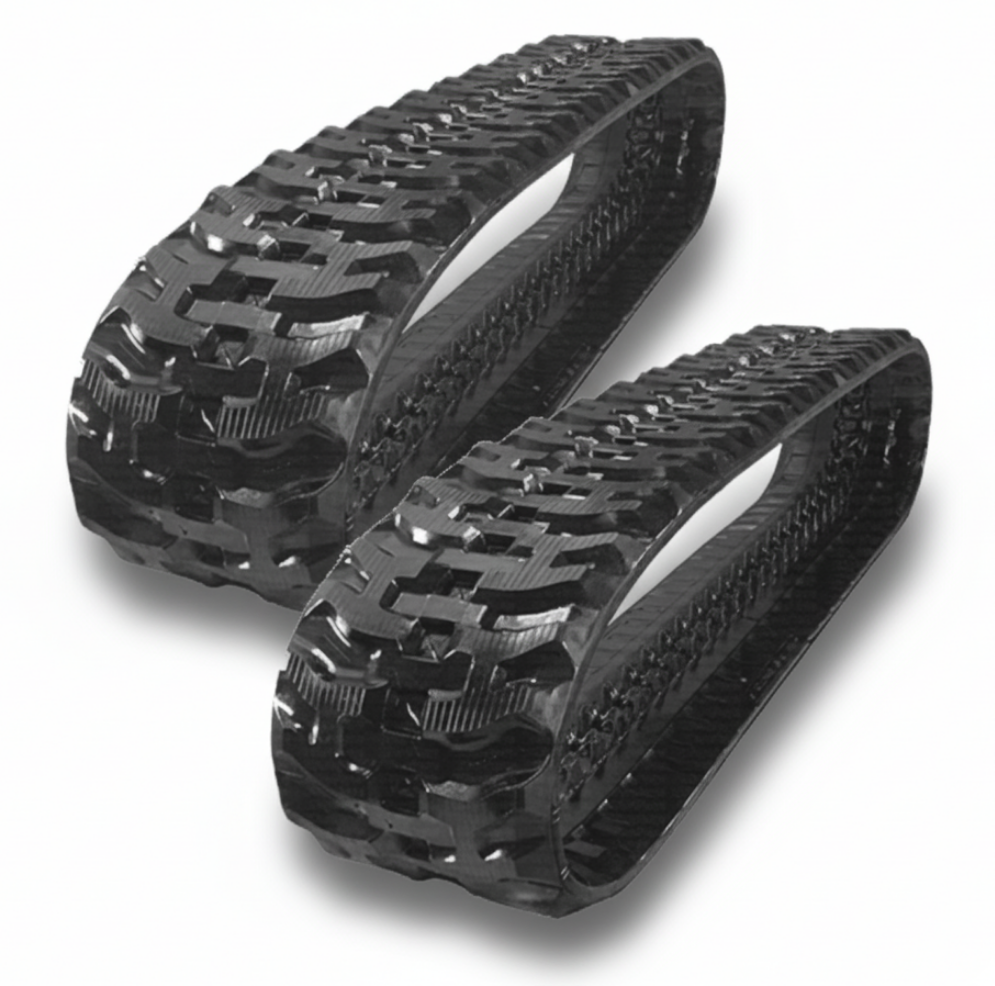 2 Rubber Tracks Fits - John Deere 333G CT333G Wavey H Pattern 450X86X58  18