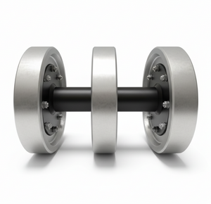 14" Idler Group with DuroForce Alloy Wheels Fits ASV RC85 RC100 RCV PT100
