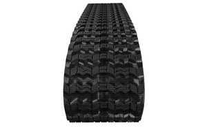 2 Rubber Tracks Fits John Deere CT333D 333D 450X86X56 18" Wide Zig Zag Tread