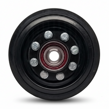 One 10" Rubber Rear Bogie Wheel w/ Hub Fits ASV RT65 RT65 MAX 0702-652
