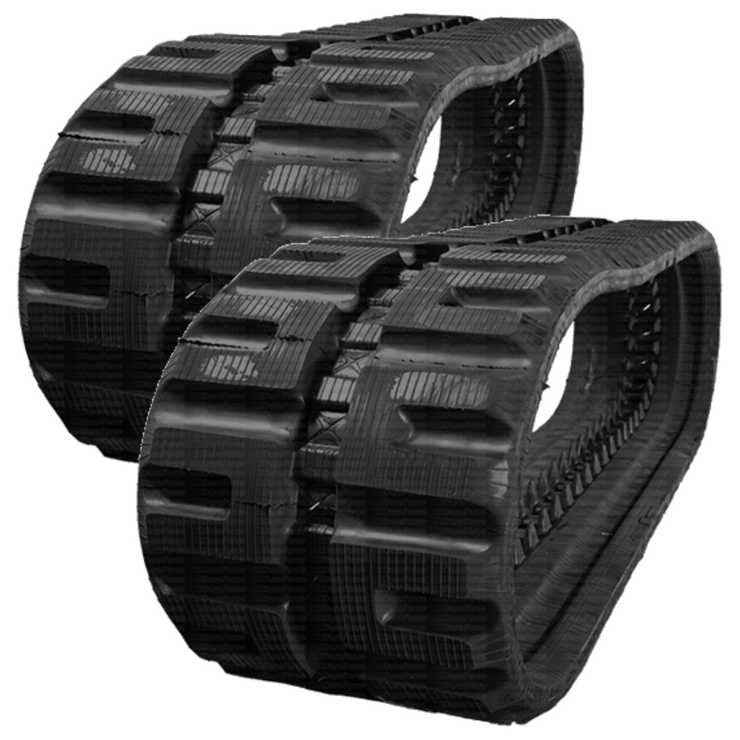 2 Rubber Tracks Fits Kubota SVL75 SVL75-3 400X86X52 C-Lug Tread 16