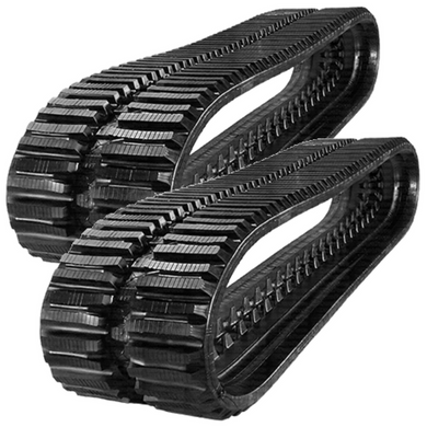 2 Rubber Tracks Fits John Deere CT332 450X86X56 Multibar Tread 18