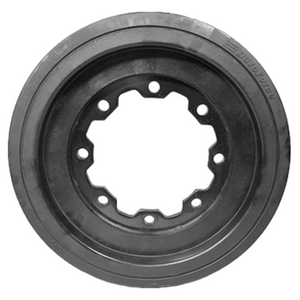 One 14" Rubber Front Idler Wheel Fits - ASV / TEREX - PT50 PT60 0702-264