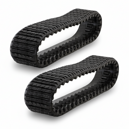 2 Rubber Tracks Fits CAT 247 247B 257 257B 15X4X42