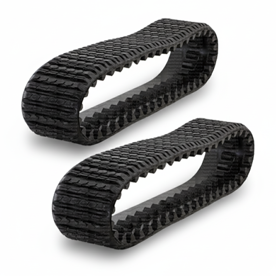 2 Rubber Tracks Fits CAT 247 247B 257 257B 15X4X42