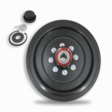 One 14" Rubber Front Idler Wheel w/ Hub Fits ASV RT65 RT65 MAX 0702-654