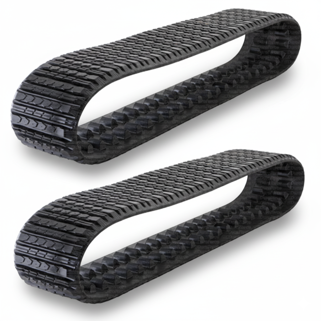 2 Rubber Tracks Fits CAT 267 267B 277 277B 18X4X56 18