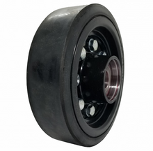 One 10" Rubber Rear Bogie Wheel w/ Hub Fits CAT 247B2 295-3230