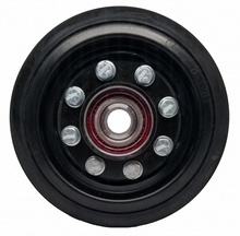 One 10" Rubber Middle Bogie Wheel w/ Hub Fits CAT 257B3 295-3210