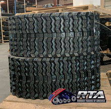 2 Rubber Tracks Fits John Deere CT333D 333D 400X86X56 Zig Zag Tread 16" Wide