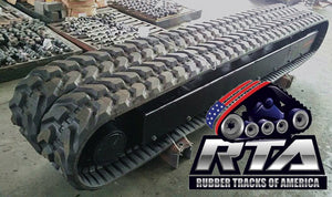 2 Rubber Tracks Hitachi EX75UR-3 ZX75 450X81X76