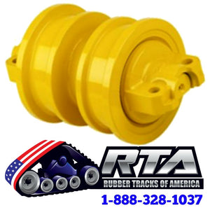 One Double Flange Bottom Roller Fits CAT D9L CR3756