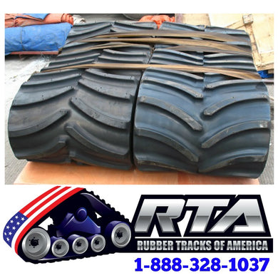 2 Rubber Tracks Fits John Deere 9520T Agricultural Tractor 633-3606 36