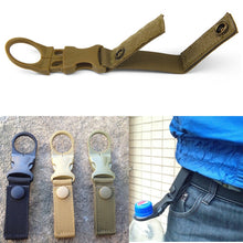 molle attach webbing outdoor Quickdraw Carabiner backpack Hanger Hook camp hike Water Bottle clip hang clasp Buckle Holder tool