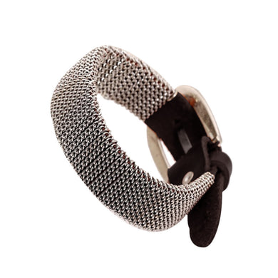 Men's Retro Alloy Bracelet Black