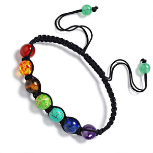7 Chakra Healing Balance Beads Bracelet Yoga  Bracelet
