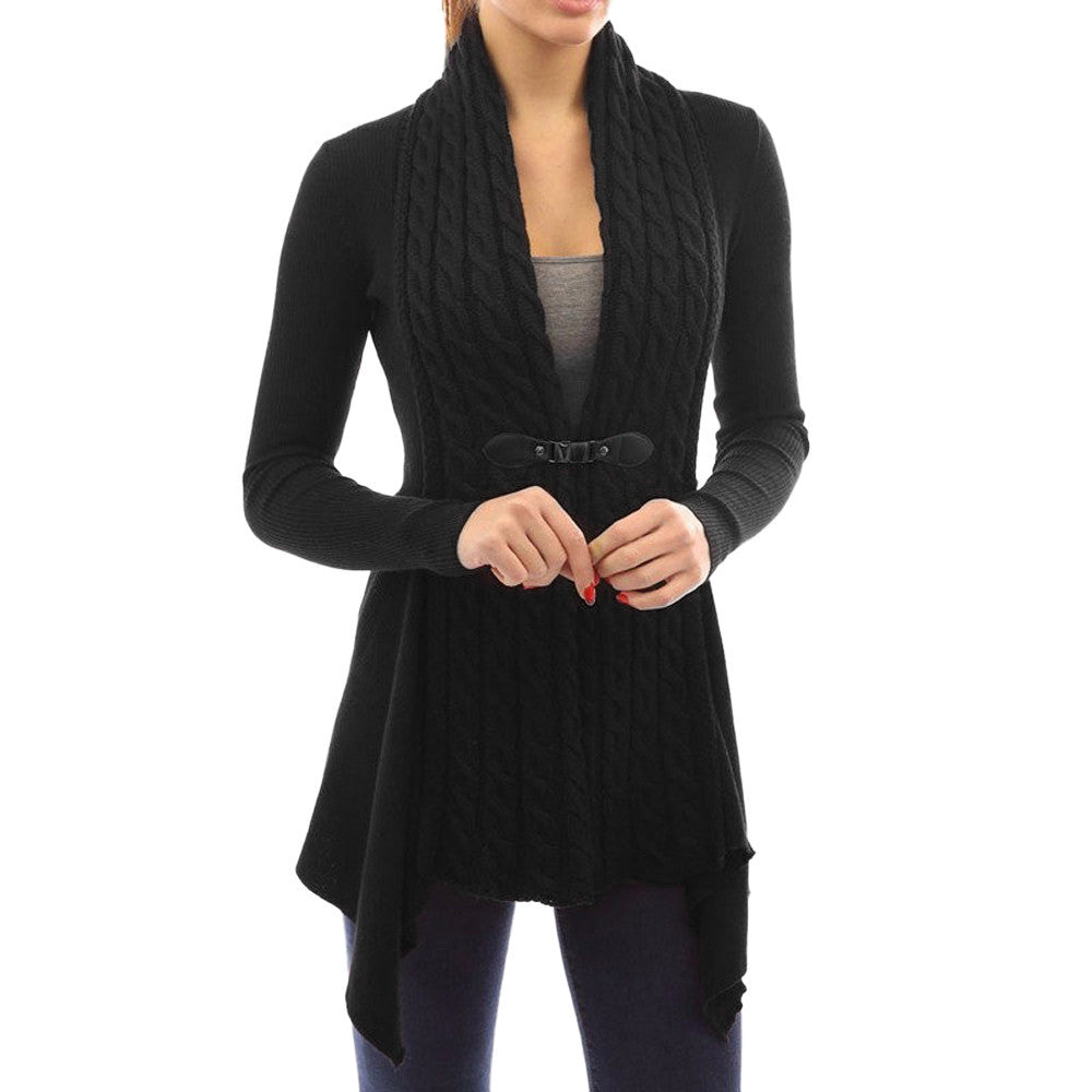 Women  Long Sleeve Sweater Casual Knitted Cardigan Outwear