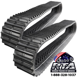2 Rubber Tracks Yanmar C60R-1 C60R-2 Crawler Dumper 600X100X80 24"