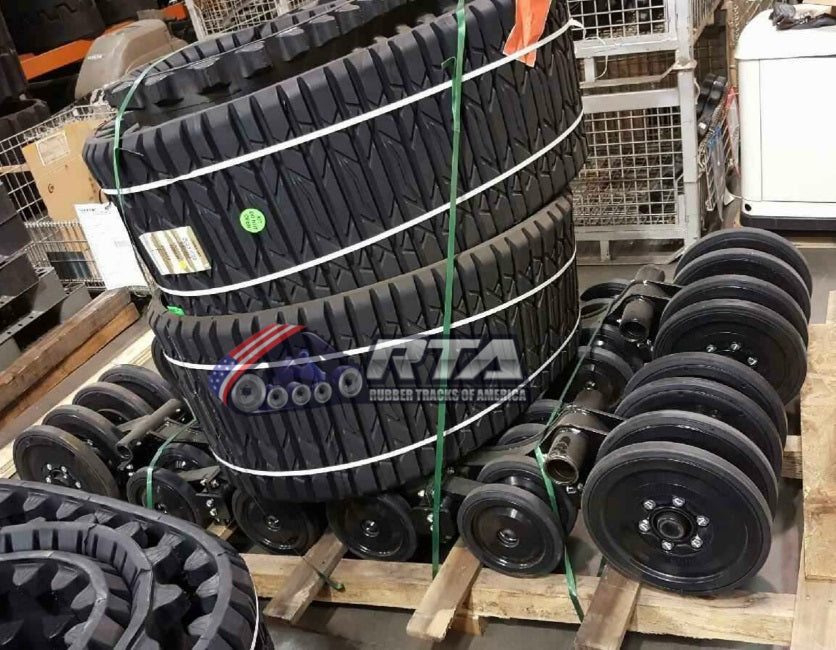 Complete Undercarriage Kit for CAT 287C w/ Frames , Wheels & Sprockets