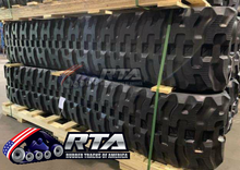 2 Rubber Tracks Fits John Deere 331G Wavey H Pattern 450X86X58 18" Wide